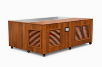 Cedar Cold Plunge Built for Daily Recovery, 304 Stainless Steel Basin, Multi-Stage Filtration, Whisper-Quiet