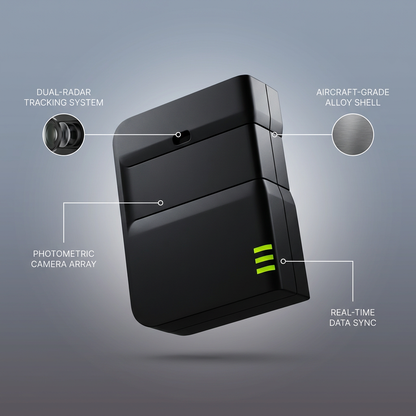 AeroSight V3 Pro Launch Monitor — infographic