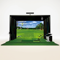 ApexDrive ProGolf 4K Simulator — Studio Shot
