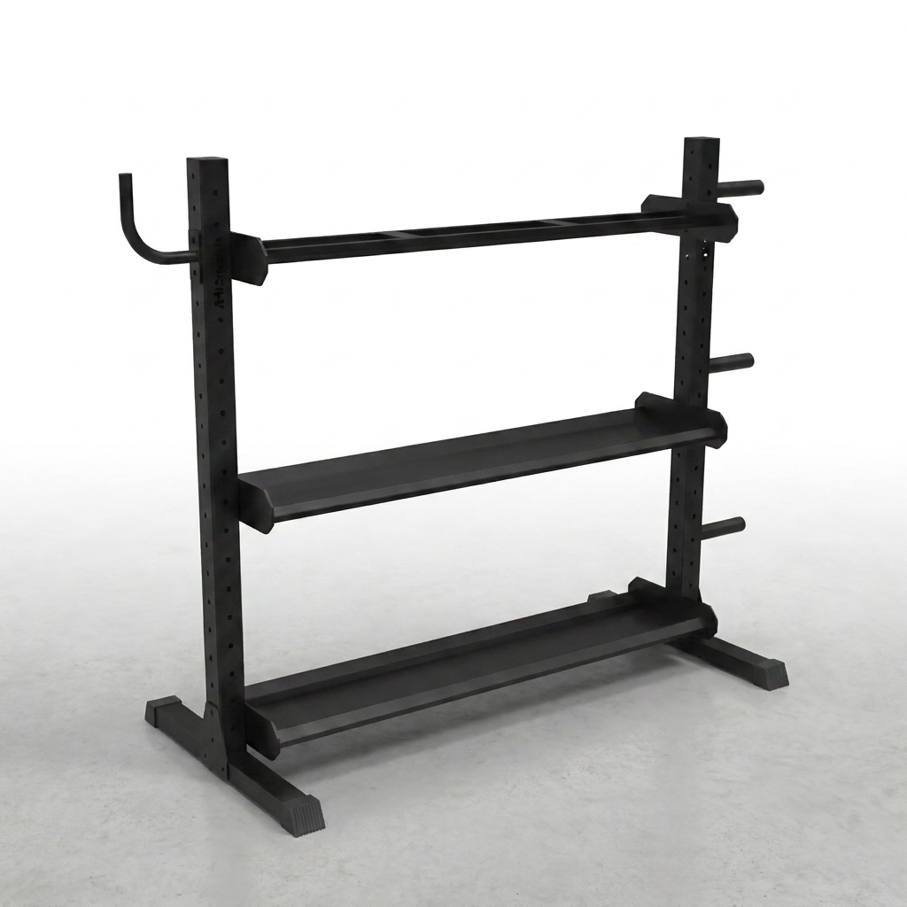 IronHaven Pro Series Weight Rack — Studio Shot