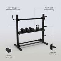 IronHaven Pro Series Weight Rack — infographic