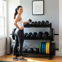 IronHaven Pro Series Weight Rack — Lifestyle