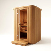 NordicHaven Arc 2-Person Dry Heat Sauna — Studio Shot