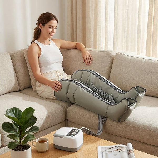 Compression Boots Built for Athletic Recovery, Medical-Grade Chambers, Advanced Air-Flow, Ergonomic Design
