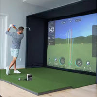Golf Simulator Built to Deliver Pro-Level Training, Ball Tracking Technology, HD Projection, Home Practice