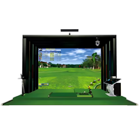 Golf Simulator Built for Elite Performance, 4K Short-Throw Projector, Precision Launch Monitor, Impact Screen
