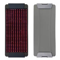 Red Light Therapy Panel Designed for Full Face Coverage, Curved Arc Design, NIR Wavelengths, Desktop Stand
