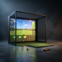 TruVision Elite Golf Simulator — Studio Shot