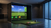 TruVision Elite Golf Simulator — Lifestyle