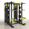 Counterbalanced Smith Machine Engineered for Home Gyms, 11-Gauge Steel, Dual Cable Columns, Pull-Up Station