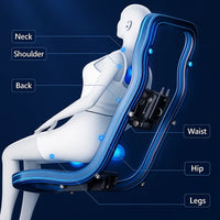 Massage Chair Engineered for Full Body Recovery, AI-Powered Technology, Premium Leather, Touchscreen Control